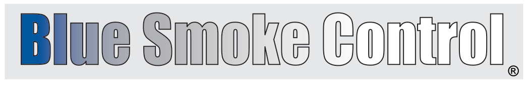 Blue Smoke Control Logo Reverse